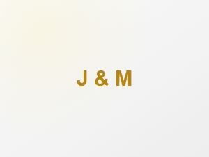 Elegant Bold Contemporary Wedding Monogram Fonts in Black and Gold